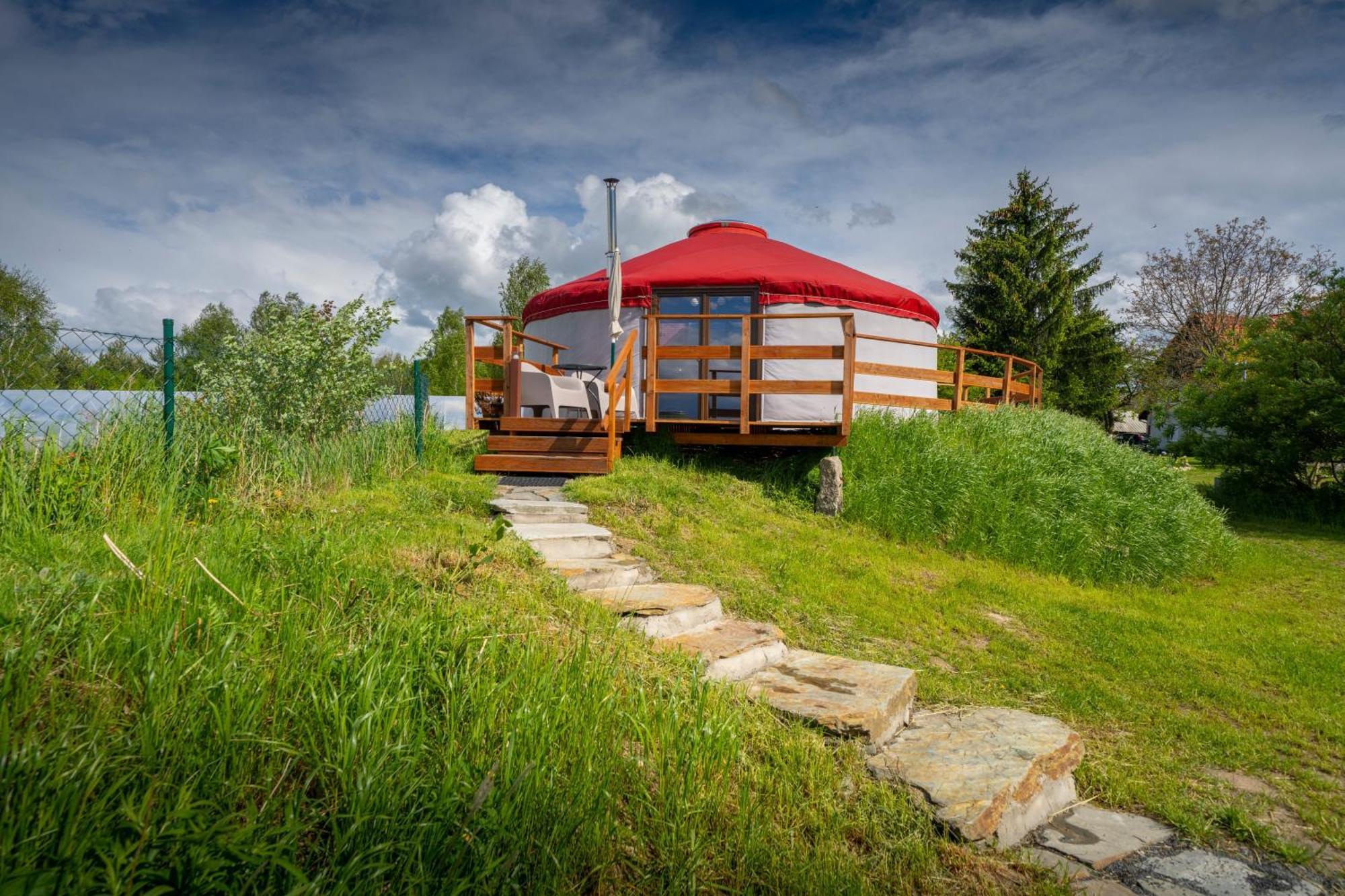 Bed and Breakfast Dom W Domu - Izera Glamping à Gajowka  Extérieur photo